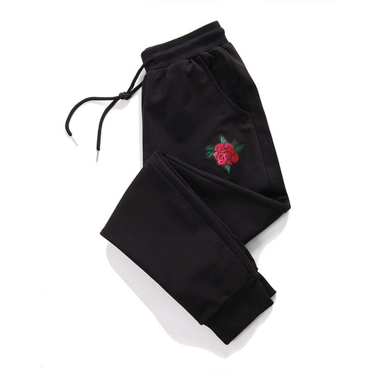 Glitter Rose Sweatpants
