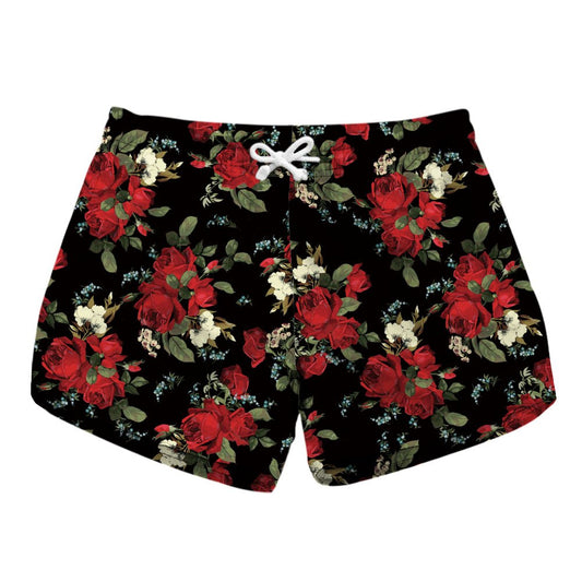 Women Deluxe Rose Shorts - DeRoseDeluxe